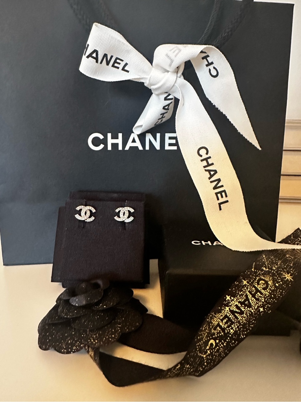 Chanel classic earrings